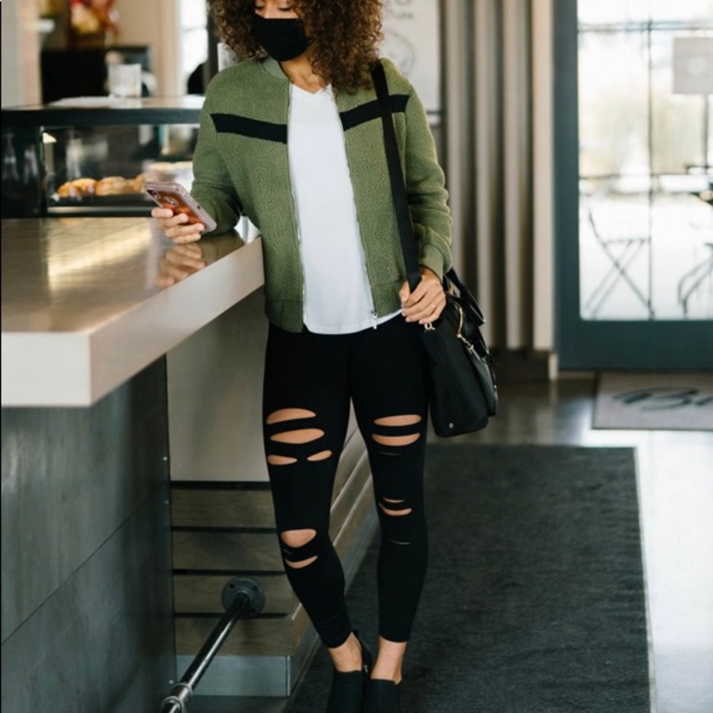 Zyia cutout leggings